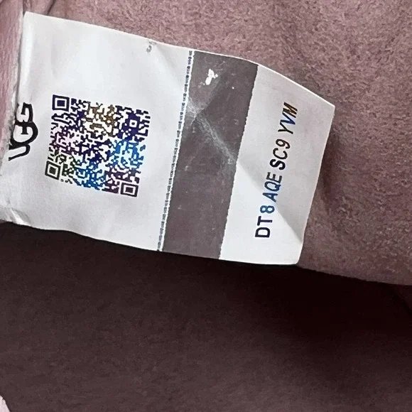 Ugg Womens Scape Trainer 1138810 Pink Leather Lace Up Activewear Sneaker 8 NEW - Picture 11 of 12